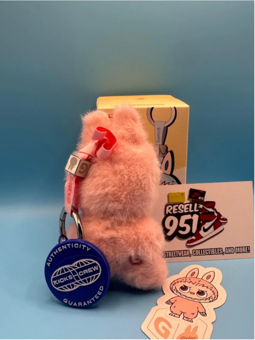 Pop Mart The Monsters Labubu Pin For Love Series Giving Vinyl Plush Pendant